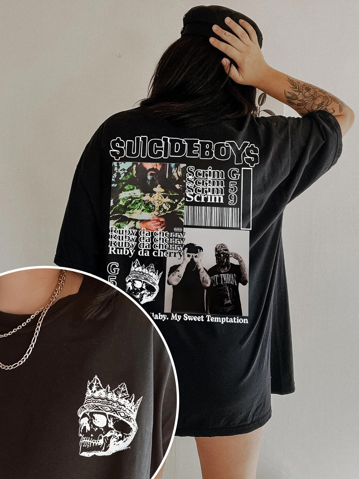 G59 2-sided printed WoMen TEE