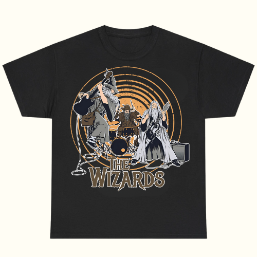 LOTR- The Wizards Band T-shirt