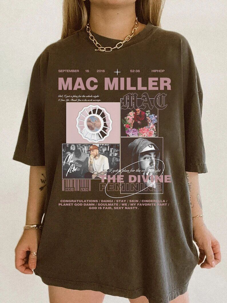 Vintage The Divine Feminine Mac Miller Shirt