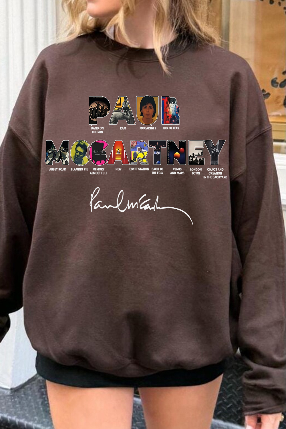 Paul Mccartney Women Sweatshirt