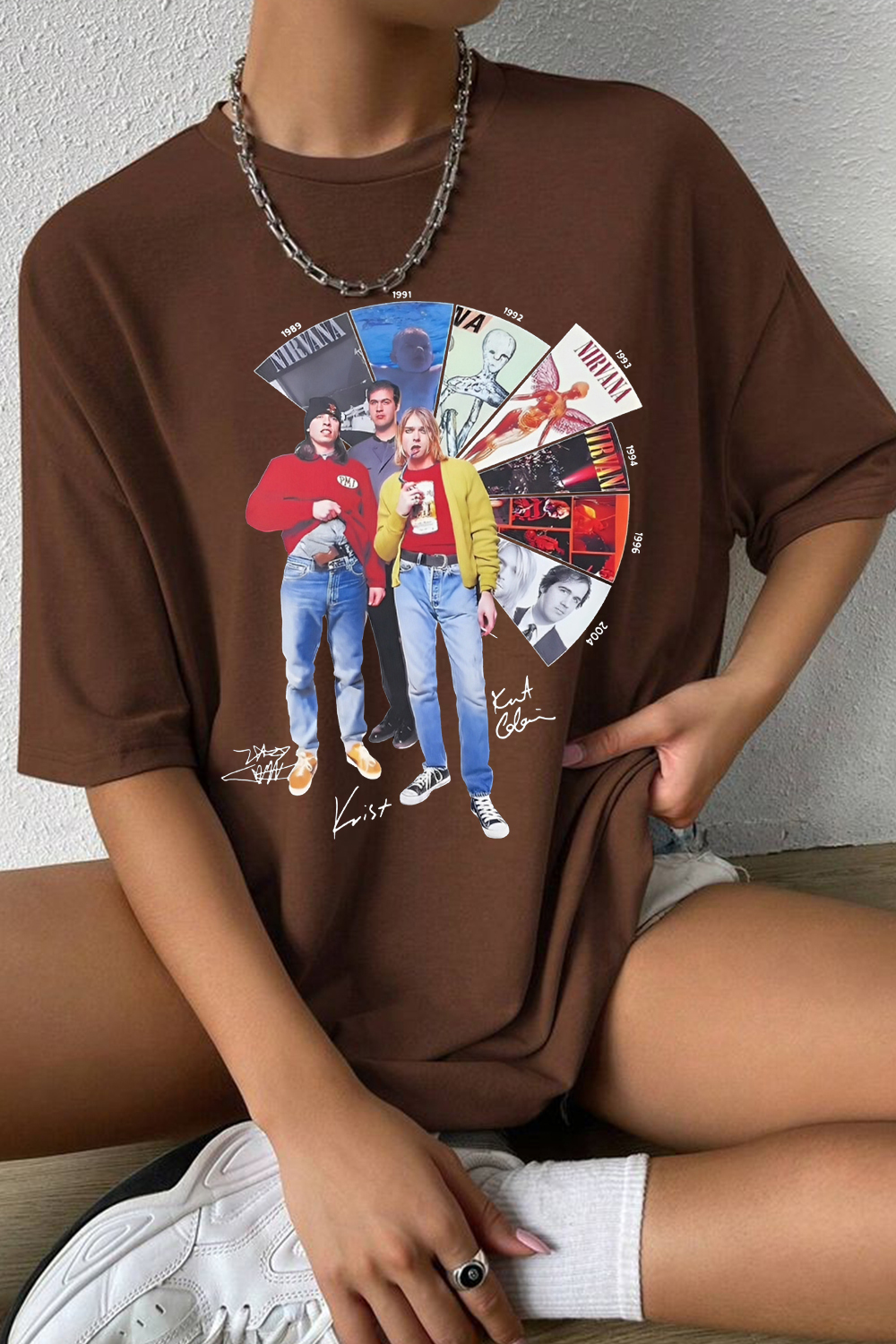 Nirvana Fan check this shirt For Women