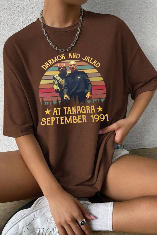Darmok and Jalad At Tanagra September Startrek Tee For Women