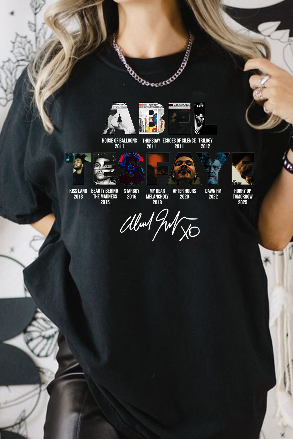 abeltesfaye Theweeknd WOMEN shirt