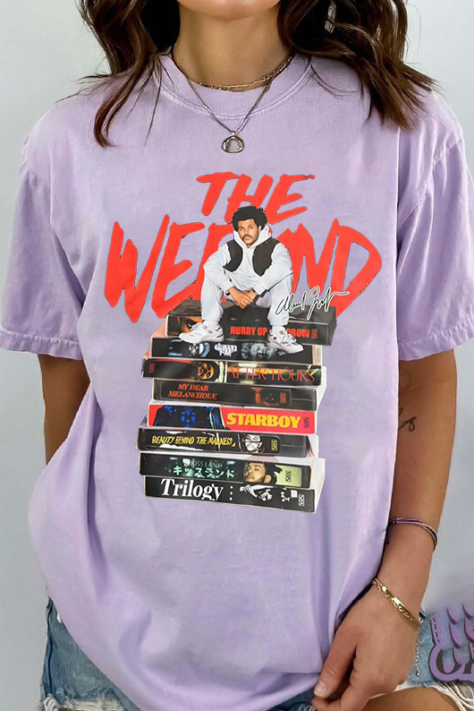 The Weeknd Album Hurry Up Tomorrow Tee For Women