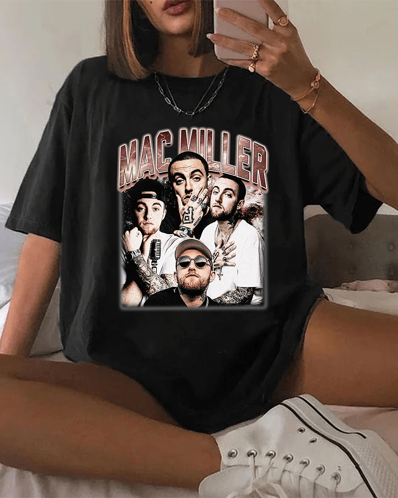 Mac Miller Vintage Faces Shirt