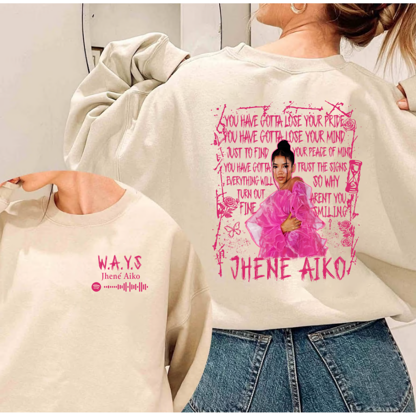 [2-sided] W.A.Y.S Jhene Aiko Sweatshirt For Women