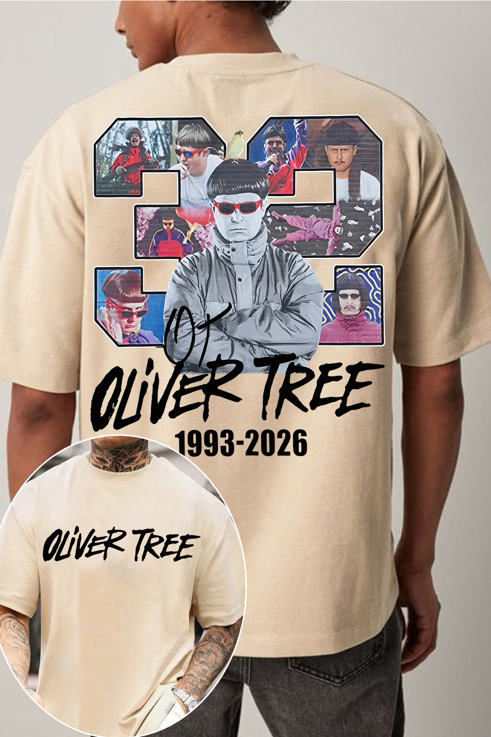 Rip Oliver Tree Tee For Men