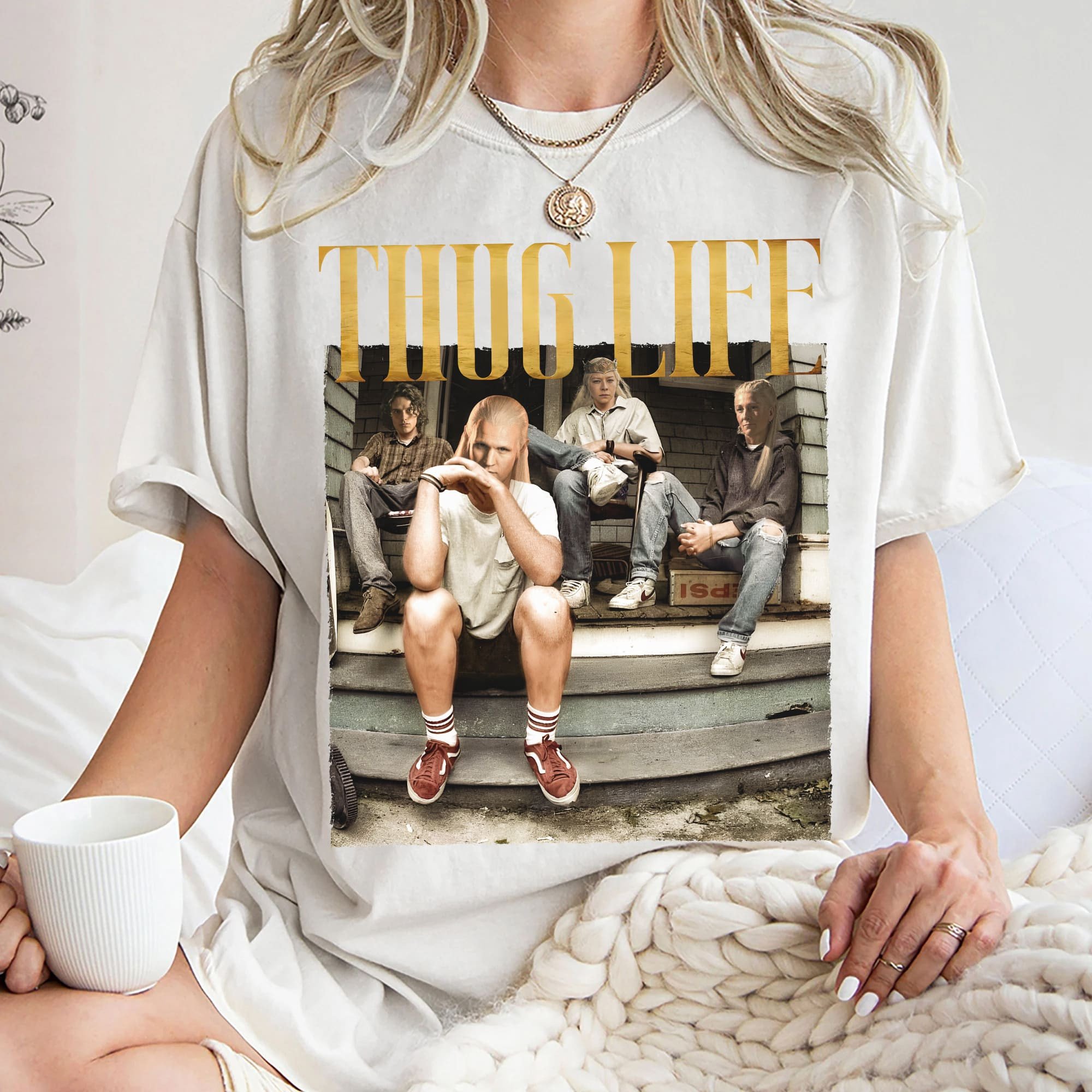 HOTD THUG LIFE  Tee For Women