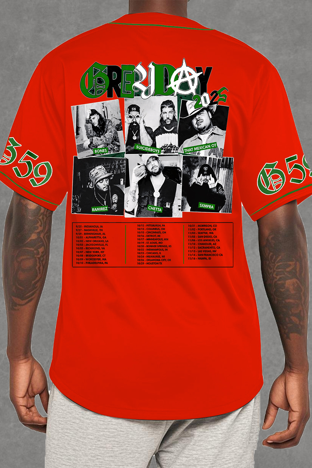 Suicideboy G59 Baseball Jersey