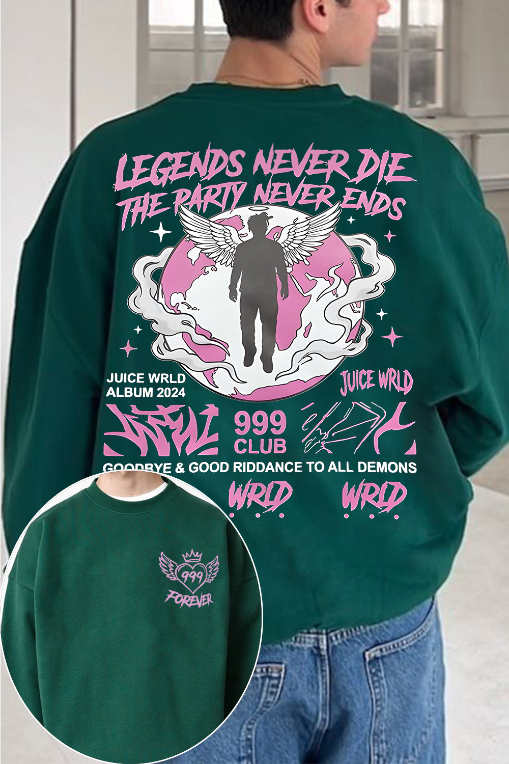 Legends Never Die Sweatshirt