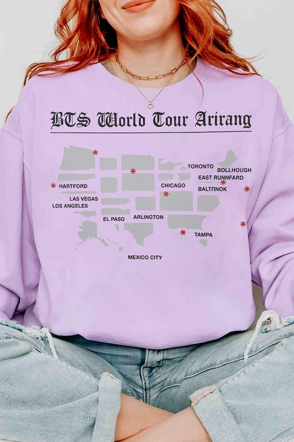 BTS Mexico City Tour Sweatshirt