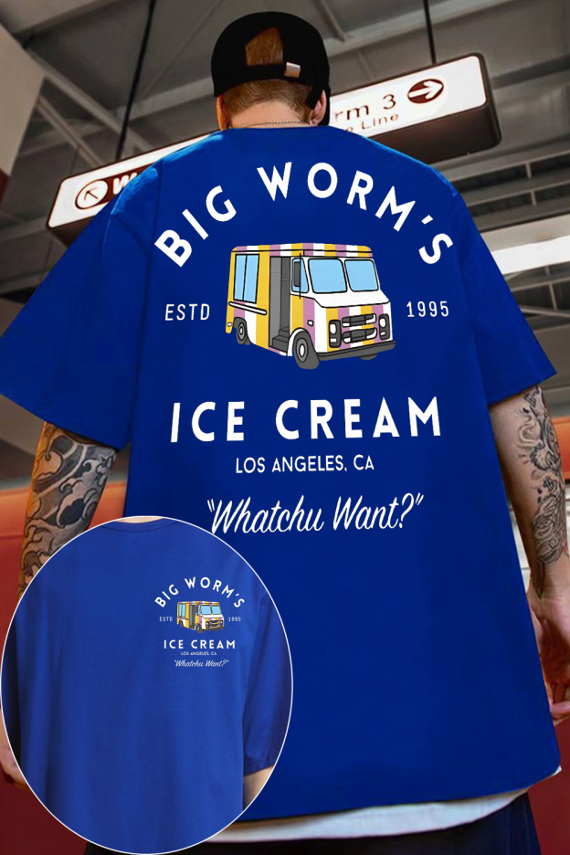 Big Worm's Ice Cream Shirt