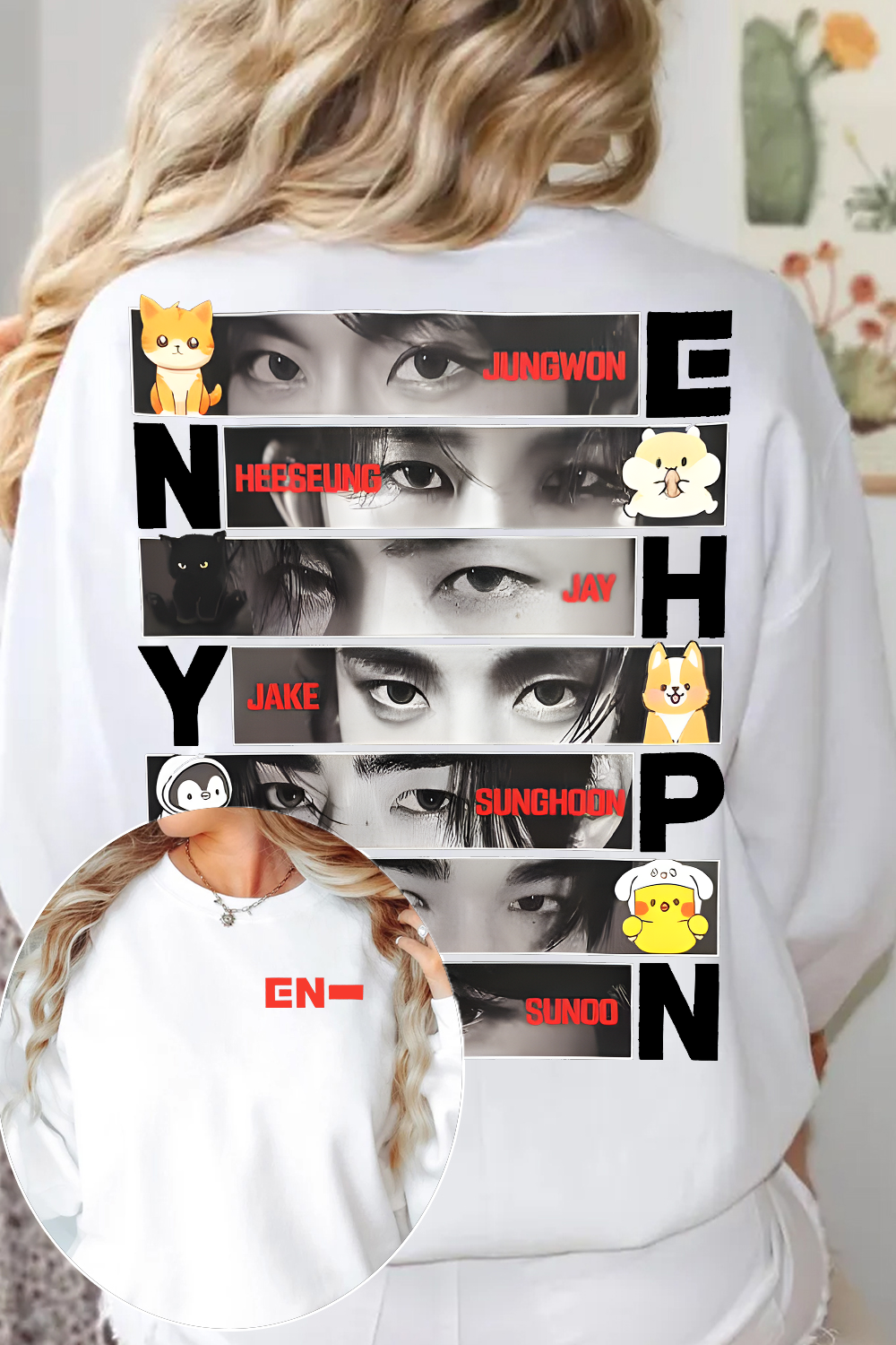 Enhypen 2-Side Fans Sweatshirt