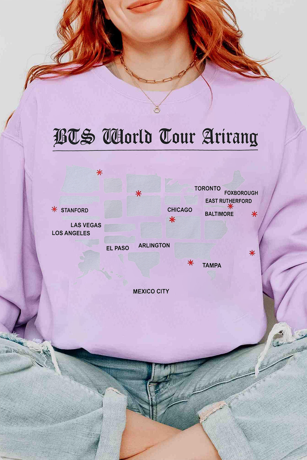 BTS Mexico City Tour Sweatshirt