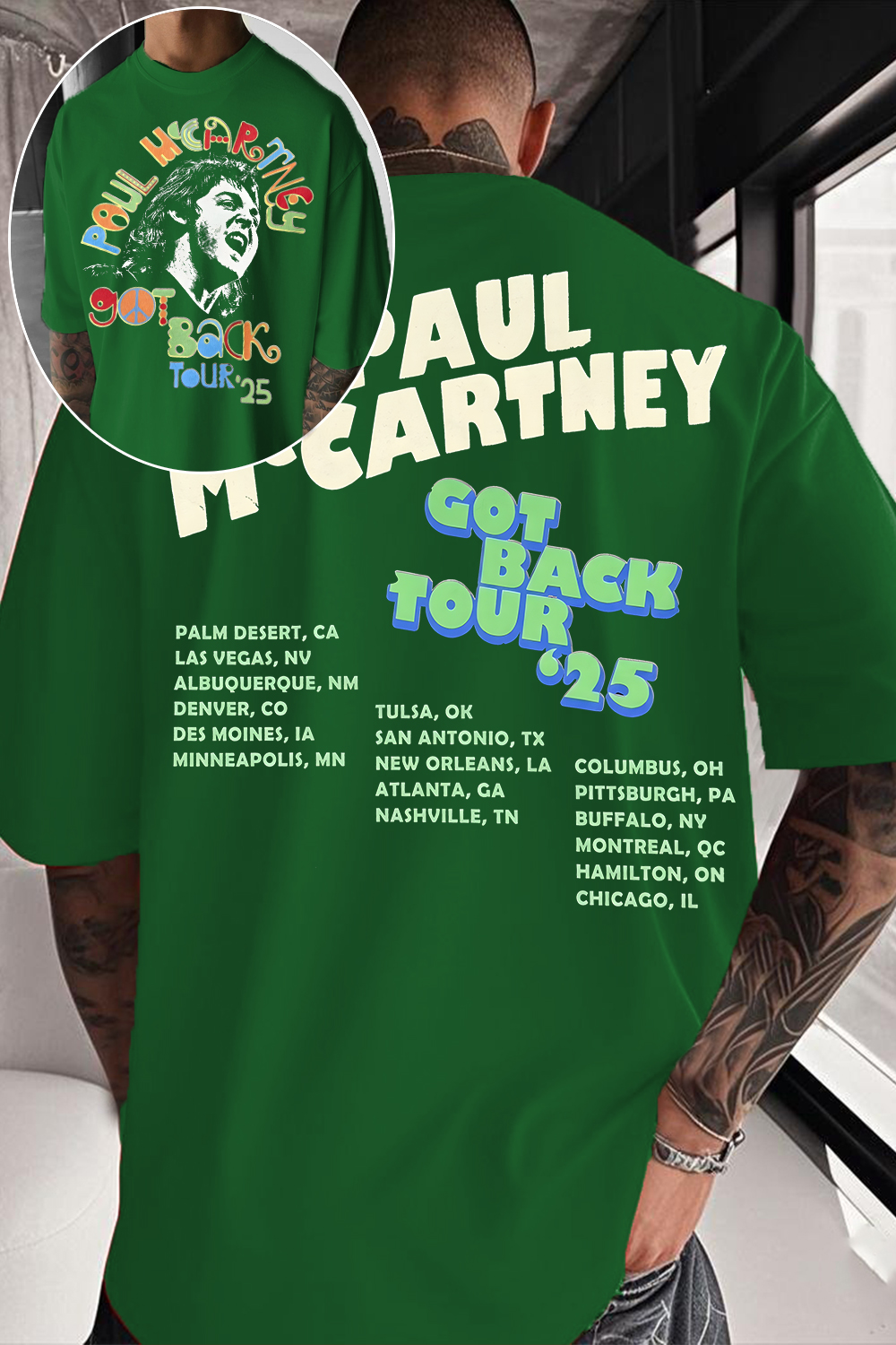 Paul McCartney Music Tee