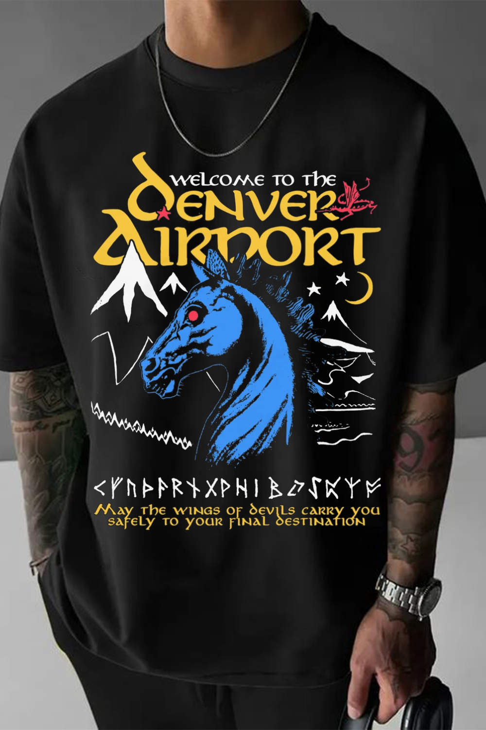 Welcome To The Denver Airport t-shirt