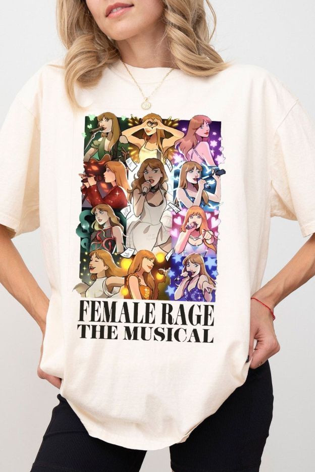 Taylor Female Rage The Musical tshirt