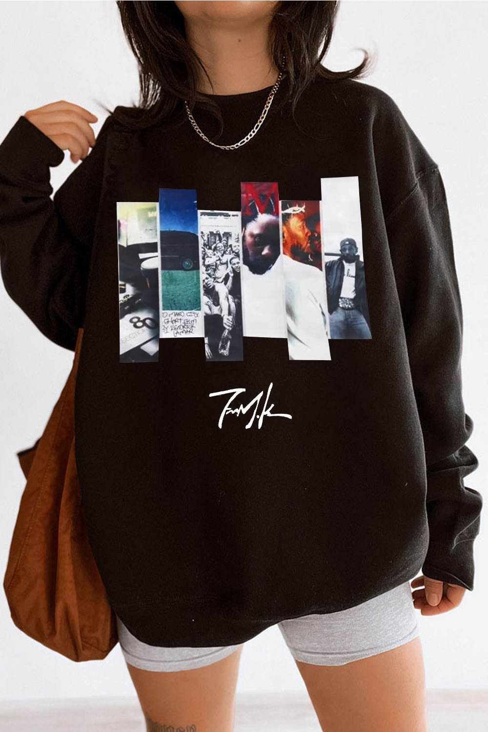 Kendrick Dropped Women's Crew Neck Sweatshirt