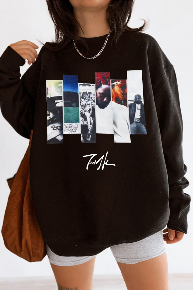 Kendrick Dropped Women's Crew Neck Sweatshirt