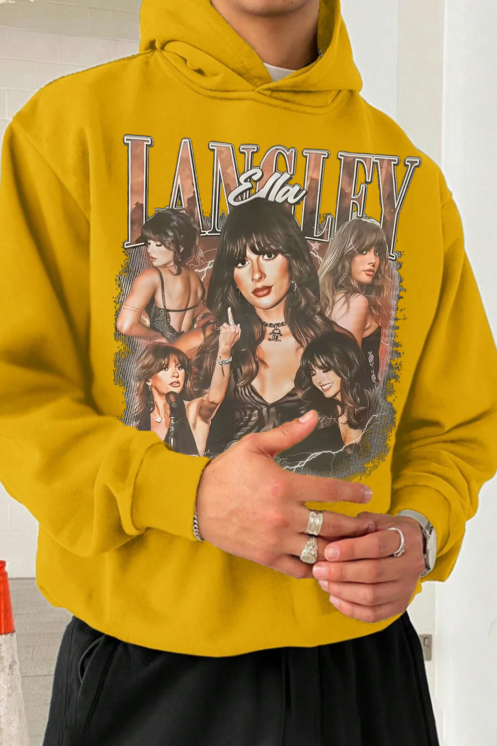 Ella Langley Printed Hoodie