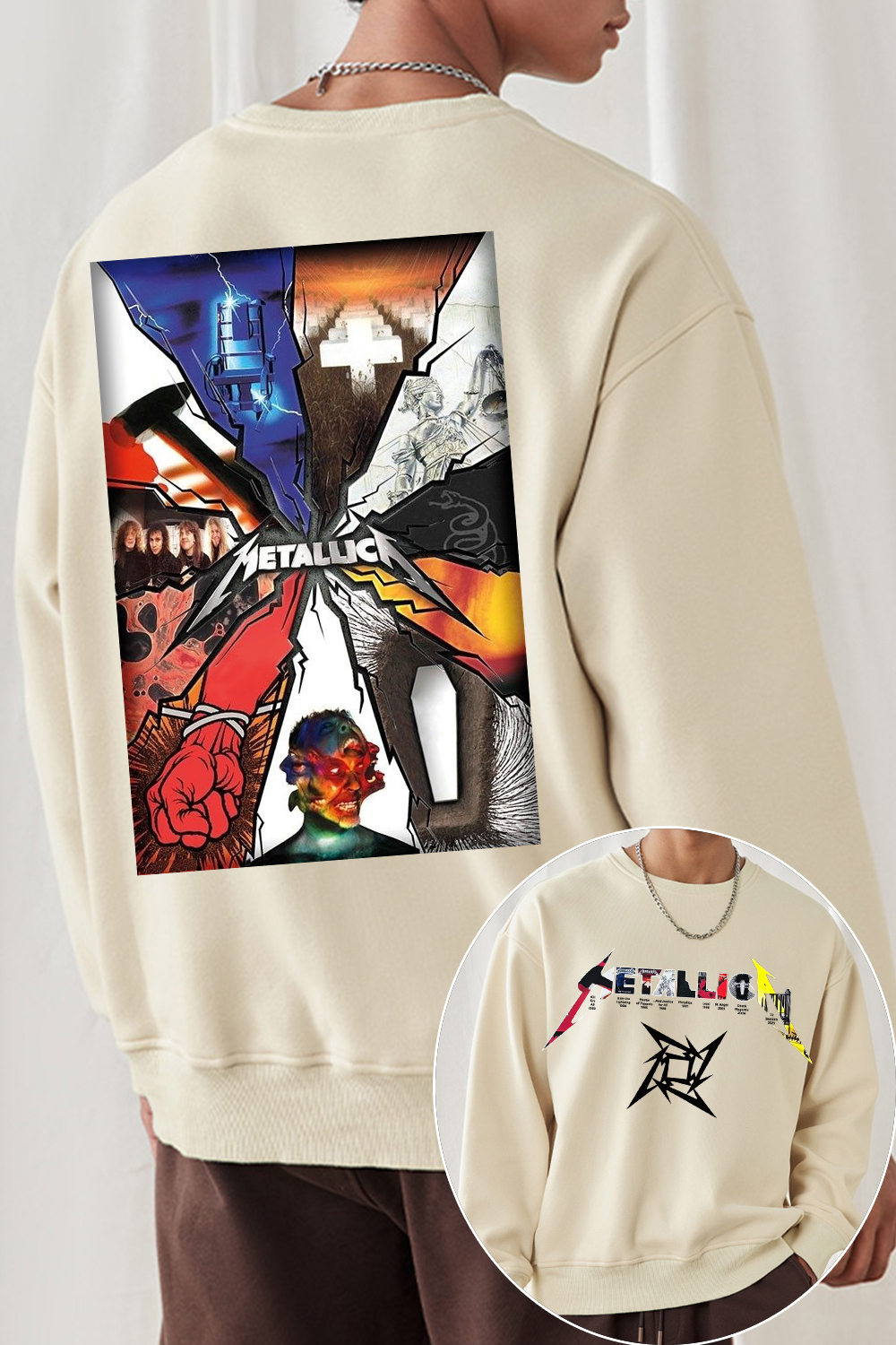 metallica2025 MEN SWEATSHIRT