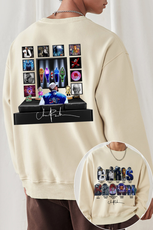 Chris Brown Concert Sweatshirt For Men