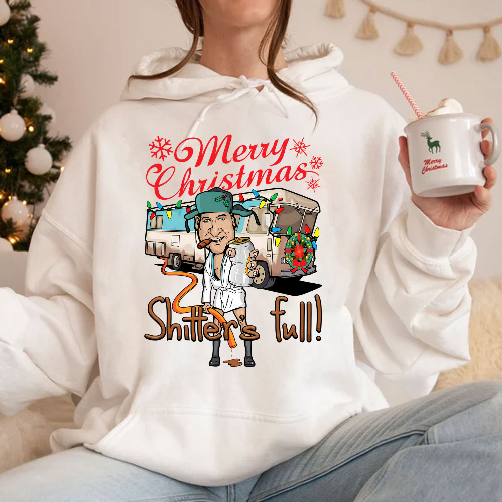 Merry Christmas Shitters Full Hoodies For Women