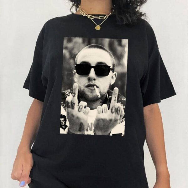 Mac Miller Middler Finger Tshirt