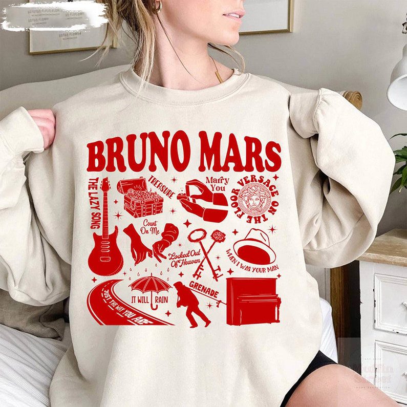 Trendy Bruno Mars Sweatshirt
