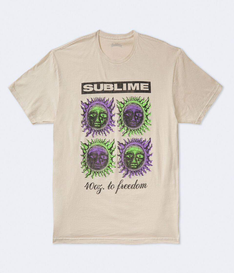 Sublime 40 Oz To Freedom Relaxed Graphic Tee