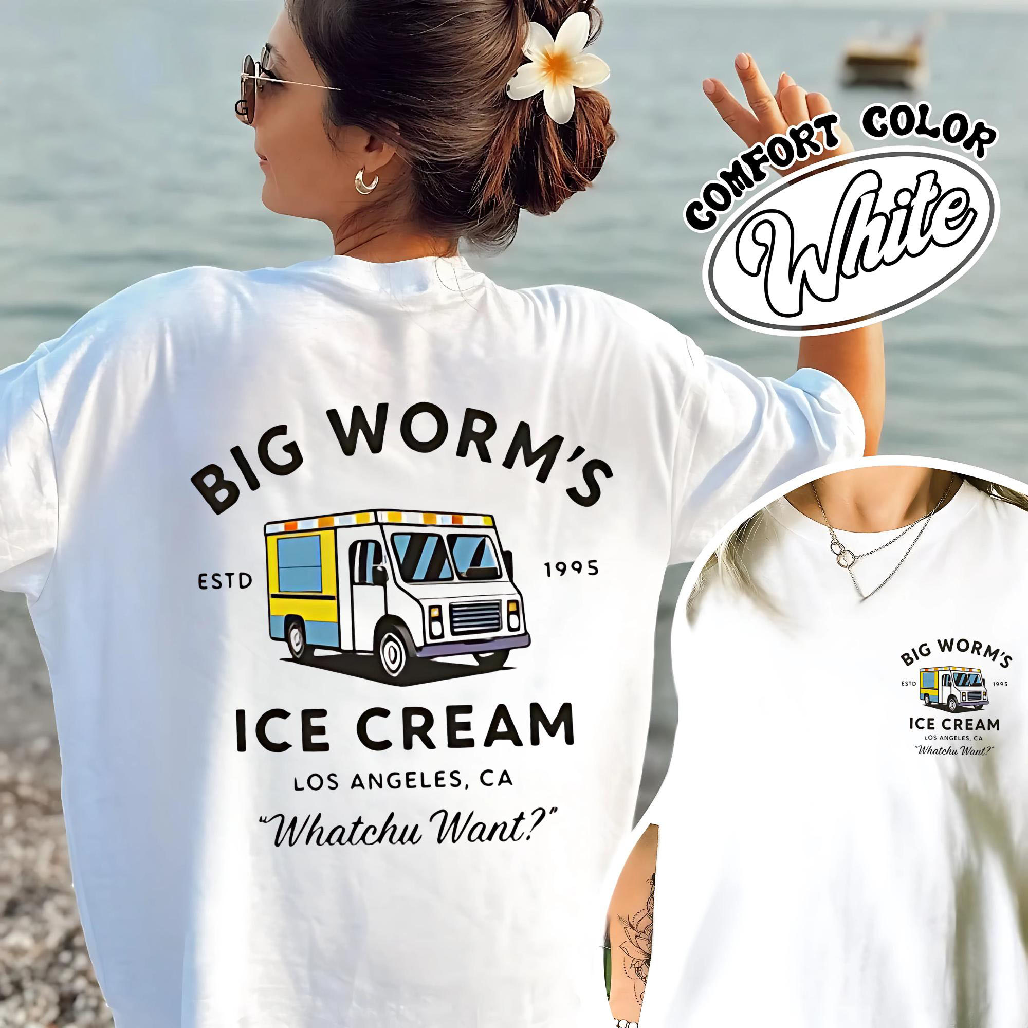 Big Worm Ice Cream Friday Movie Unisex Shirt
