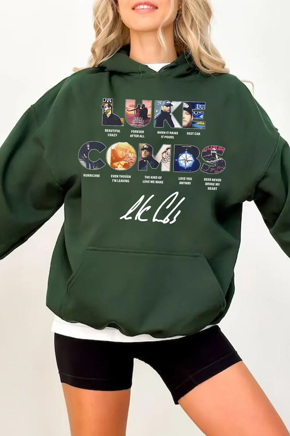 Luke Combs Tour 2025 Hoodie For Women
