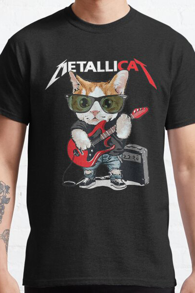 Metallic A Pink Thrash Metal Band Shirt