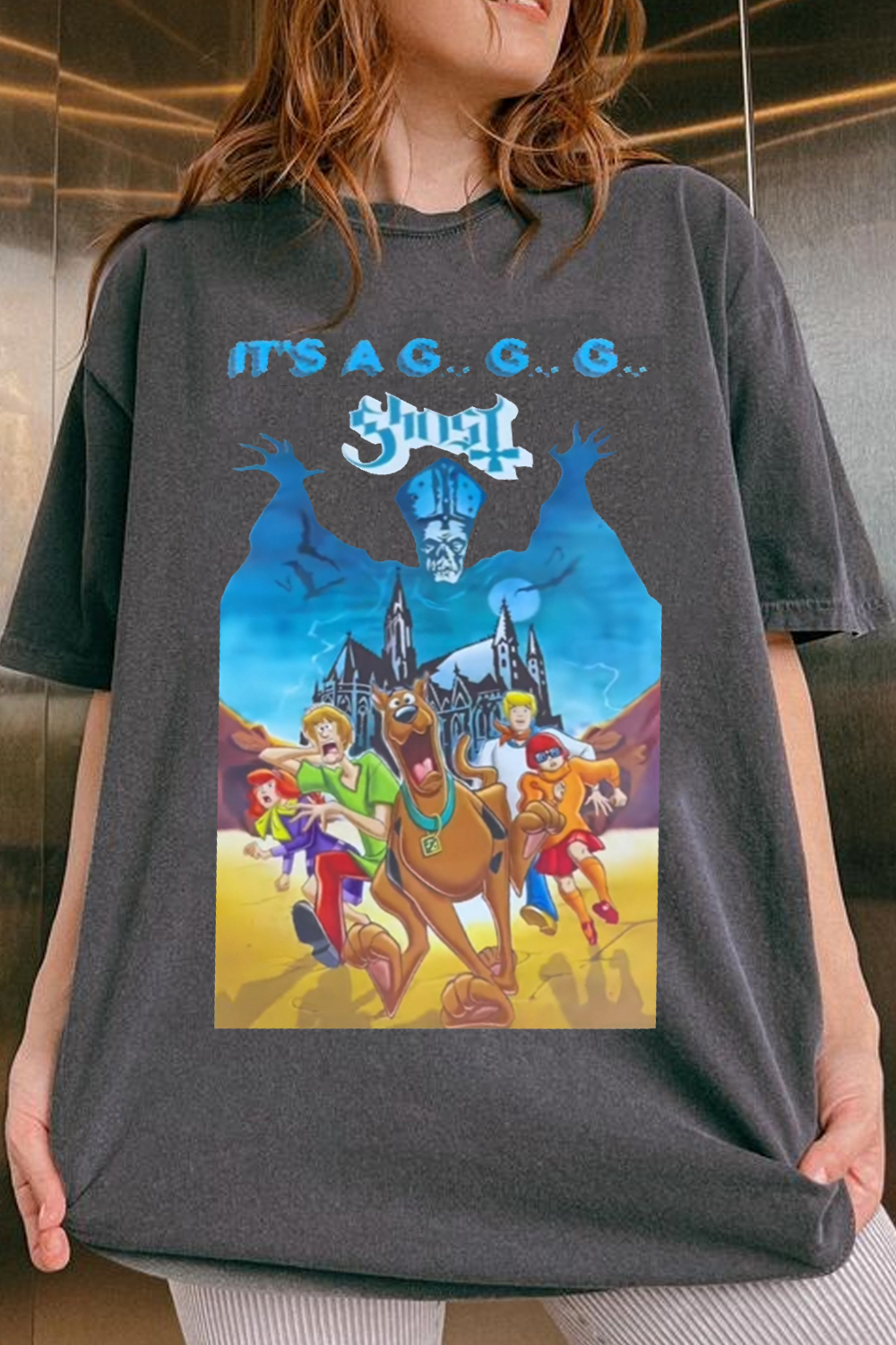 Ghost meets Mystery Incorporated t-shirt