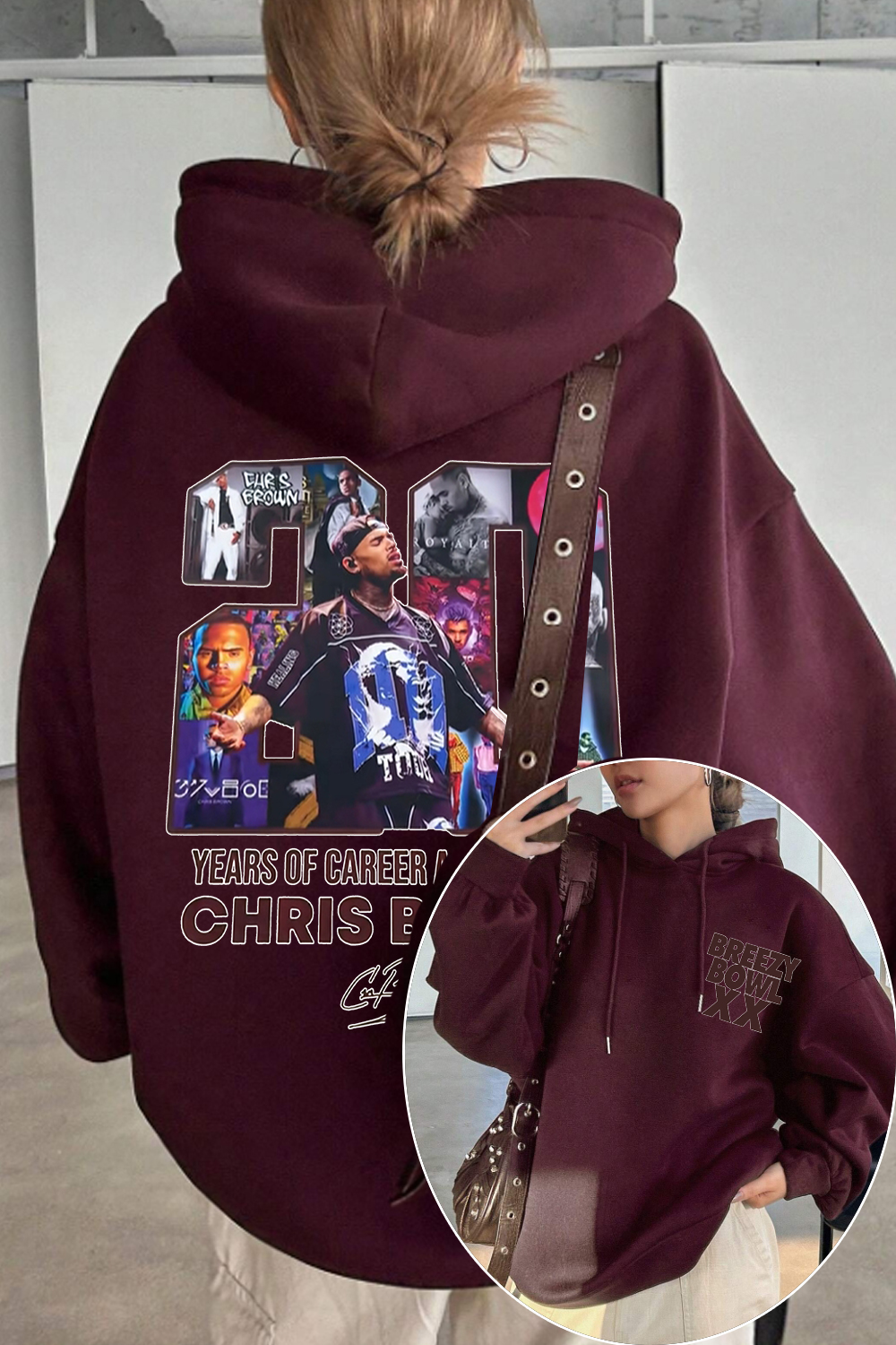 cb 2025 tour women HOODIE