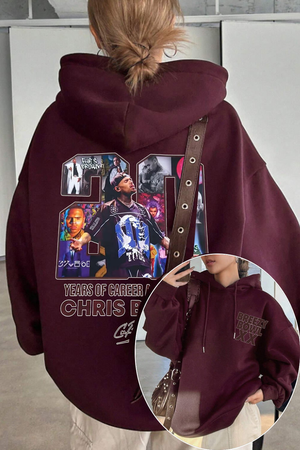 cb 2025 tour women HOODIE