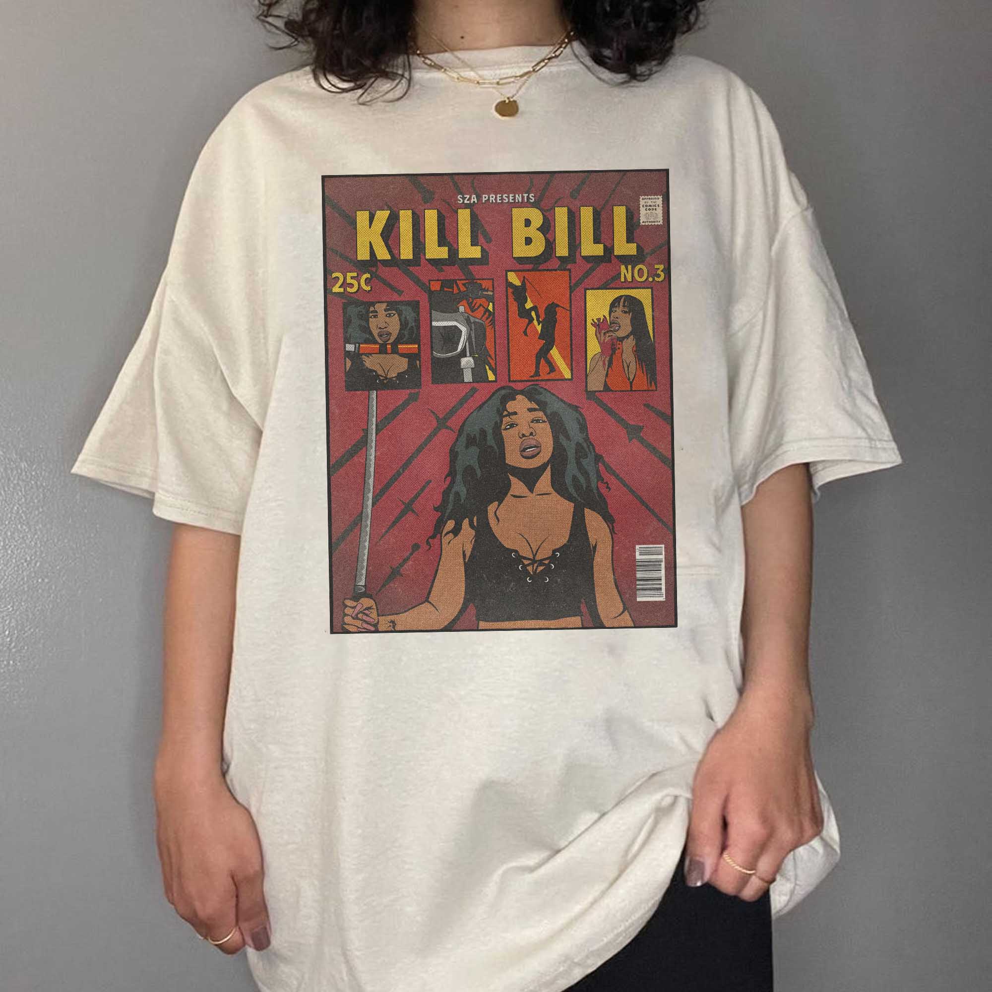 SZA Merch – Kill Bill Song Version 3 T-Shirt