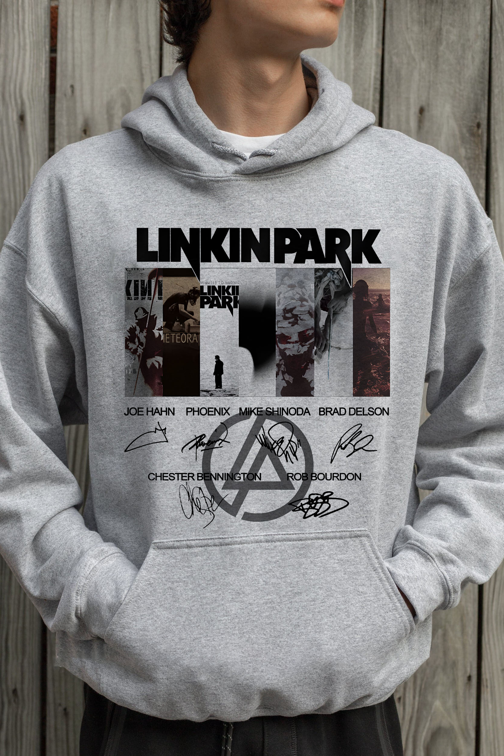 LP Logo Signatures Hoodie-MEN