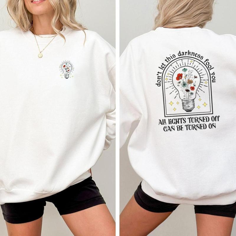 2 Sided All Lights Turned Off Can Be On Noah Kahan Call Your Mom Sweatshirt