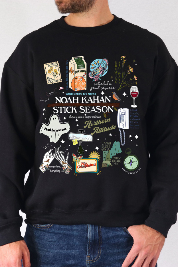 STICK SEASON NOAH KAHAN FULL VERSION NEW DESIGN SWEATSHIRT-MEN