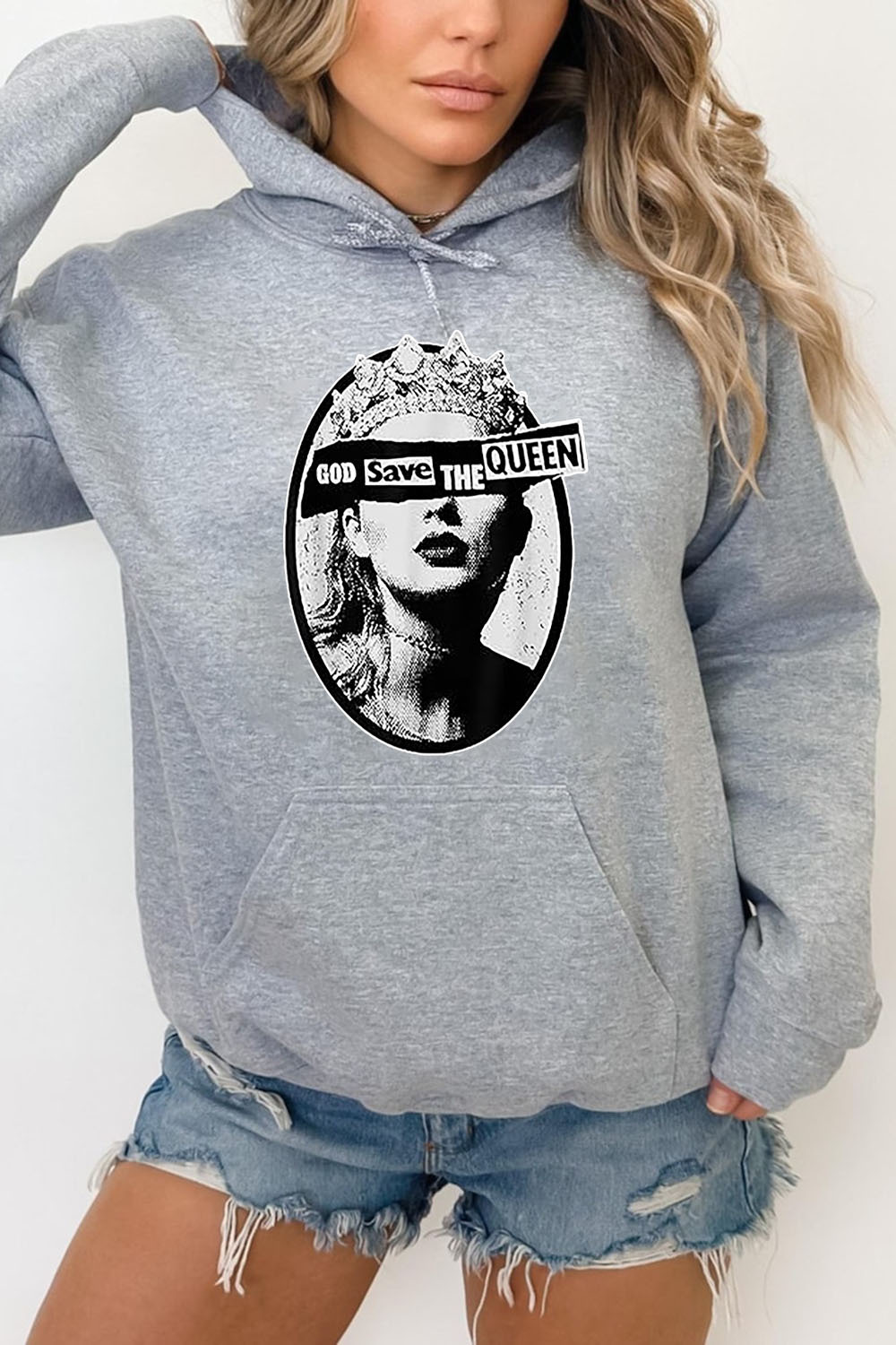 God Save The Queen Women Hoodie