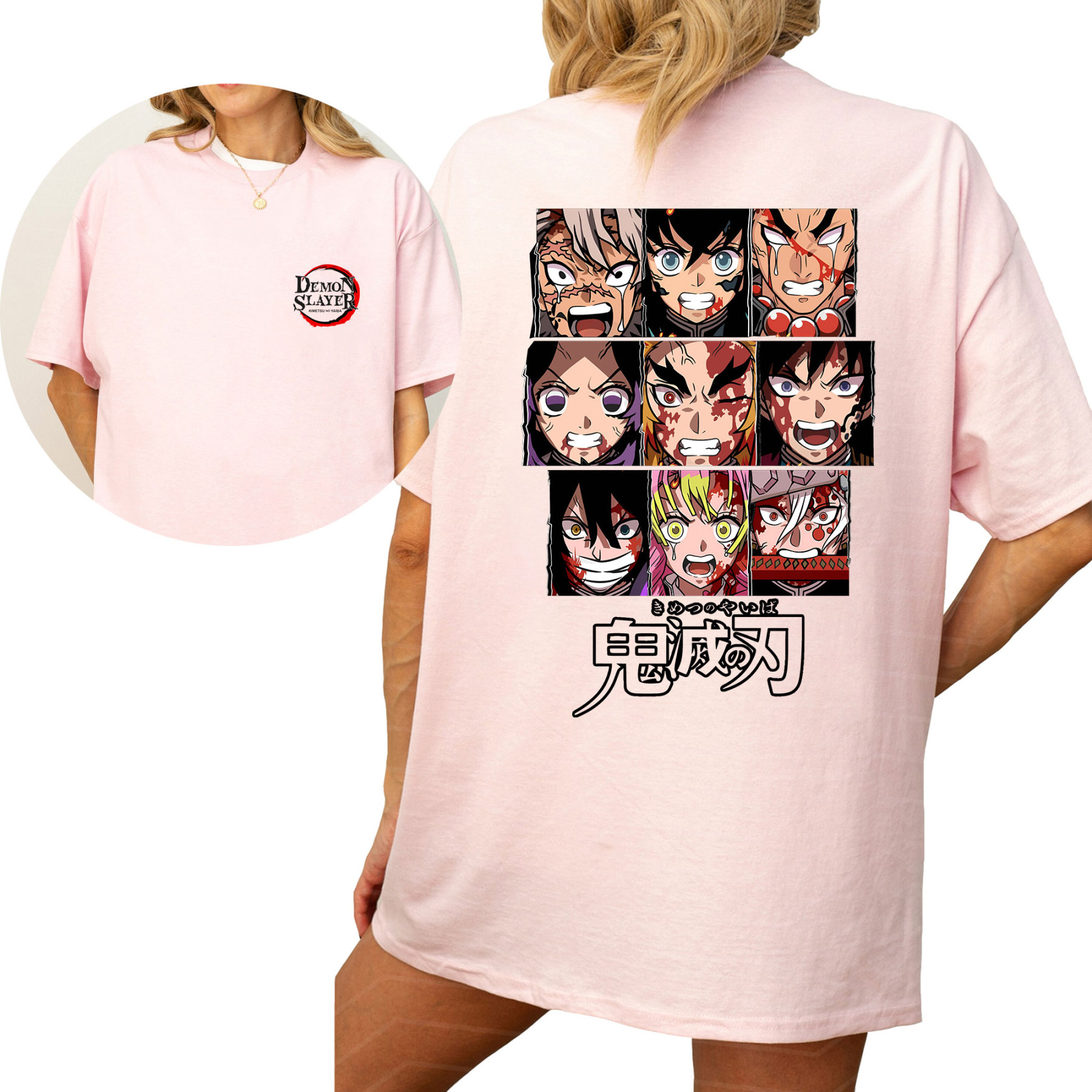Demon Slayer Hashira Anime Lover Shirt For Women