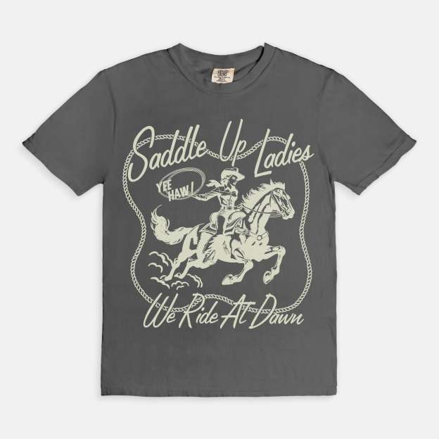 Saddle Up Ladies Tee