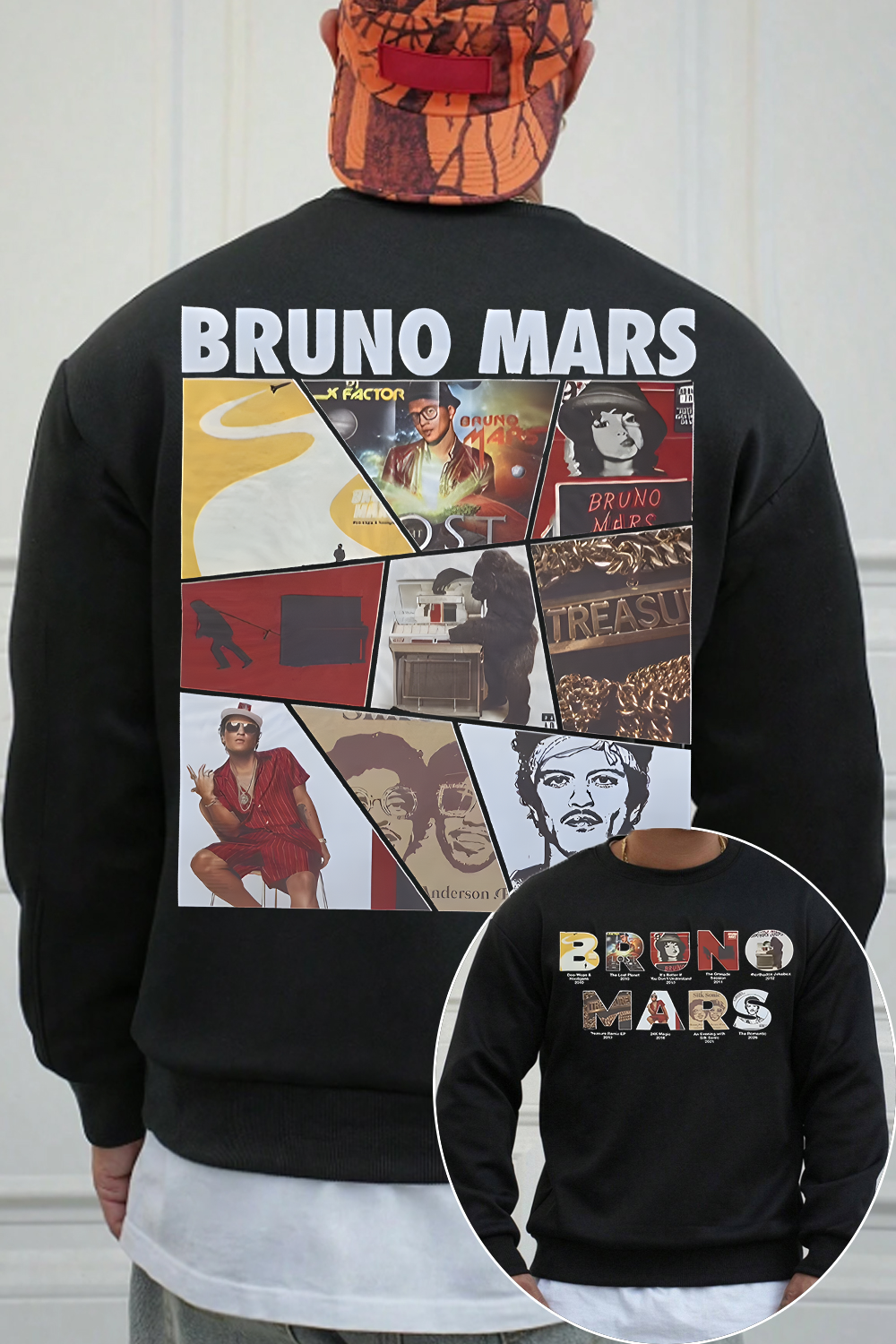 Bruno Mars Men Sweatshirt