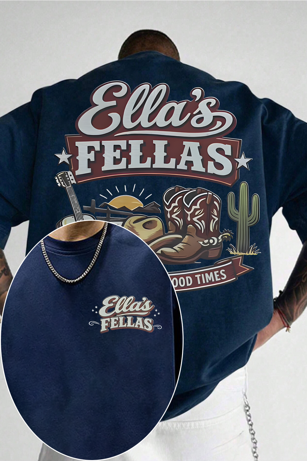 Ella Fellas Fans Shirt For Men