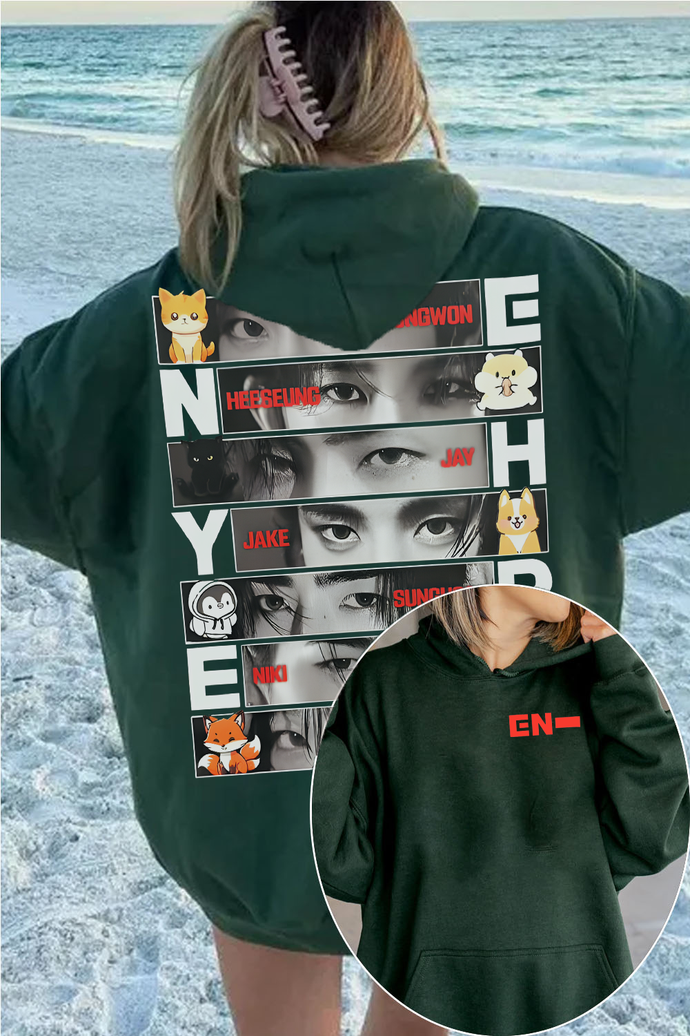 Enhypen 2-Side Fans Hoodie