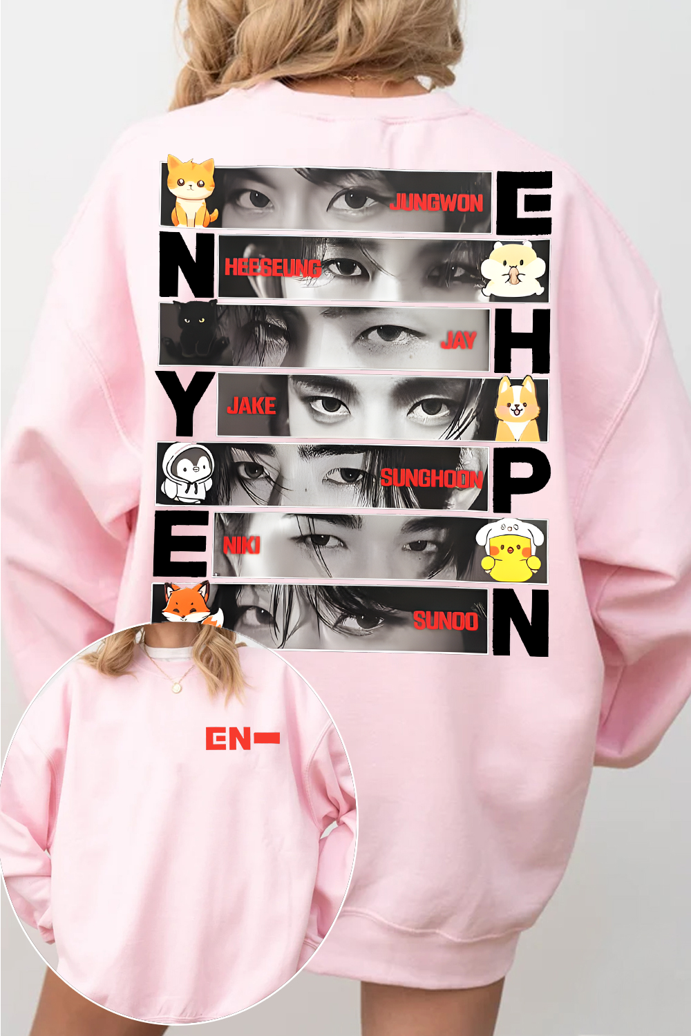 Enhypen 2-Side Fans Sweatshirt