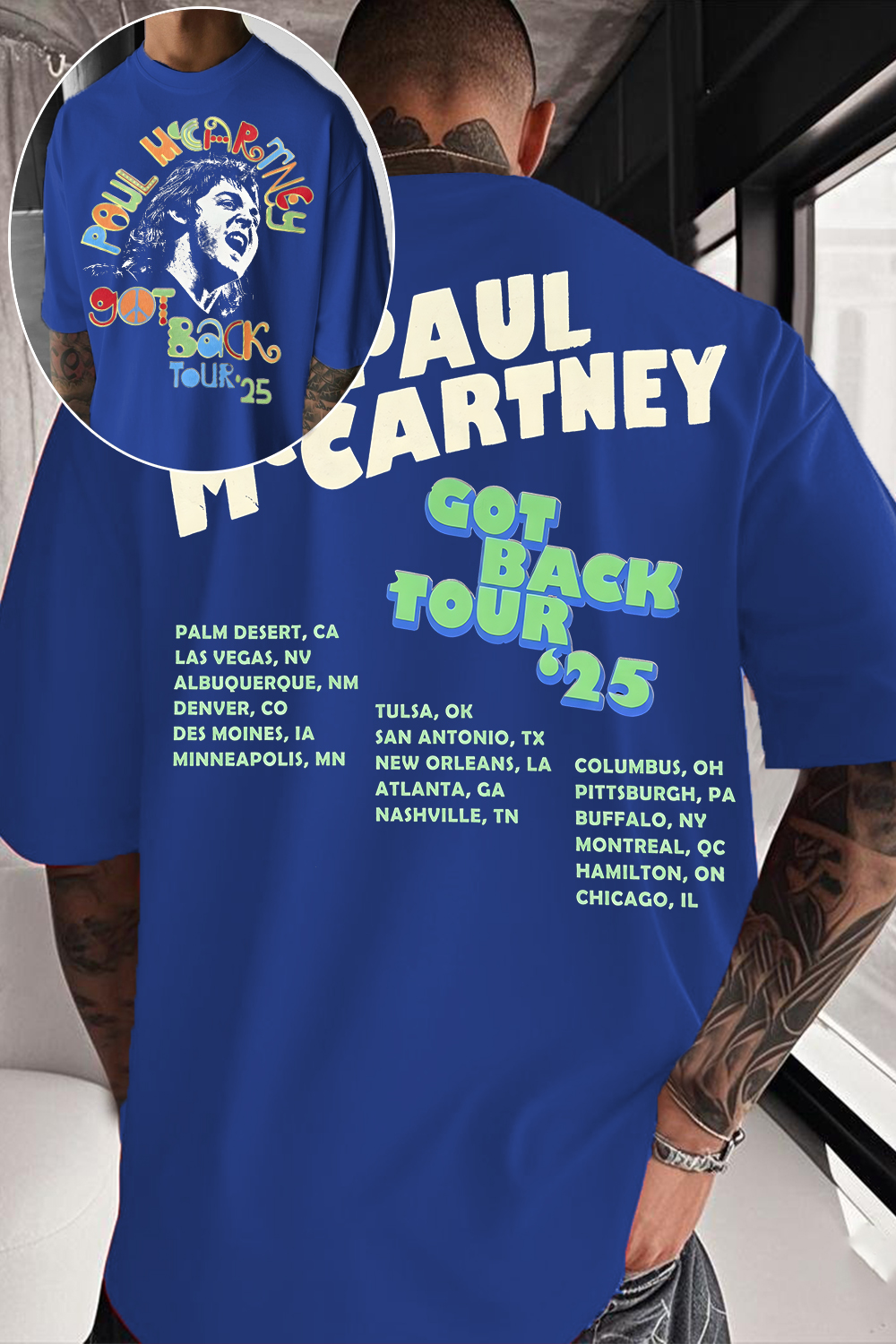 Paul McCartney Music Tee