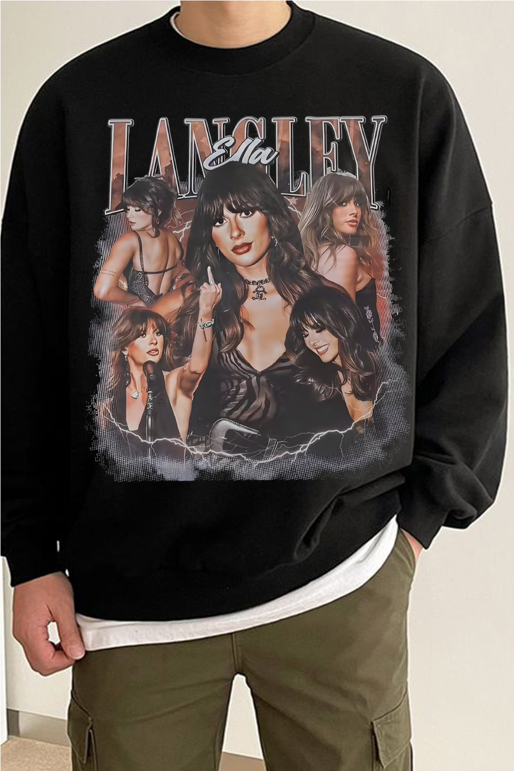 Ella Langley Printed Sweatshirt