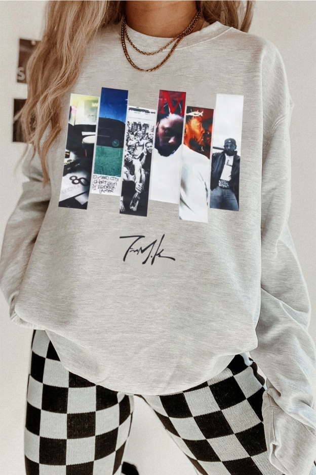 Kendrick Dropped Women's Crew Neck Sweatshirt